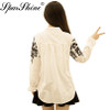 Blusas Embroidery Blouse Shirt Women tops Camisas Femininas White Black Embroidered 2017 5XL Cotton Linen plus size clothing