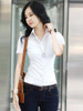 Blusa Feminina Women'S Shirts White Blouse Tops Quality Chiffon Ladies Office Shirts Big Sizes Women Clothing