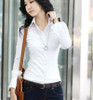 Blusa Feminina Women'S Shirts White Blouse Tops Quality Chiffon Ladies Office Shirts Big Sizes Women Clothing