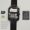 Bluetooth Smart Watch support SIM Camera Smartwatch For Android Smartphone clock PK GT08 DZ09 leather Straps for Samsung phones