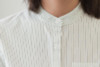 Blouses White Shirt Women Blouse 2018 New Autumn Cotton Stripe Long Sleeve Shirts Ladies Tops Female Clothing S-XL
