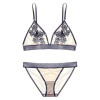 Pretty Mary Women Bra & Brief Sets Embroidery Floral Lace Bra and Panties Wire Free Thin Demi Bra Sexy Lingerie See Though Pretty Mary Women Bra & Brief Sets Embroidery Floral Lace Bra and Panties Wire Free Thin Demi Bra Sexy Lingerie See Though