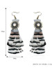 Pretty Bohemia Feather Tassels Earrings