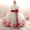 Pretty Baby Girl Wedding Dress Toddler Baptism Dresses For Baby Girl 1-2 Birthday Party Dress Floral Bebes Christening Gowns