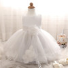 Pretty Baby Girl Wedding Dress Toddler Baptism Dresses For Baby Girl 1-2 Birthday Party Dress Floral Bebes Christening Gowns