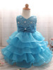 Pretty Baby Girl Fluffy Indant Christening Gowns Baby Girl 1 Year First Birthday Party Dresses For Girls Kids Vestido Infantil