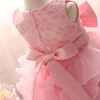 Pretty Baby Girl Fluffy Indant Christening Gowns Baby Girl 1 Year First Birthday Party Dresses For Girls Kids Vestido Infantil