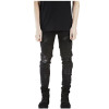 2017 new Khaki Blue Black Ripped jeans Men Denim Pant Hole Zipper Biker Jeans man Slim Skinny Destroyed Torn Jean Pants Joggers