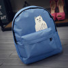 2017 New Japanese Cat Backpack For Women School Canvas Teenage Girl Couple Cartoon Backpack Mochila Escolar Women Backpack