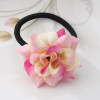 M MISM Girls Floral Elastic Hair Bands High Quality Gum for Hair Accessories for Children Rubber Bands Luxury Flower Scrunchy
