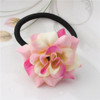 M MISM Girls Floral Elastic Hair Bands High Quality Gum for Hair Accessories for Children Rubber Bands Luxury Flower Scrunchy