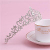 Luxury Wedding Bridal Crystal Tiara Crowns Princess Queen Pageant Prom Rhinestone Veil Tiara Headband Wedding Hair Accessory