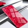 Luxury Shell Pattern Tempered Glass Back Phone Cases for iPhone 6 6s 7 7 Plus 8 X