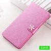 Luxury PU leather Flip Cover For Lenovo Vibe A / A1000 A1000m A2800 A2800d Mobile Phone Bag Case Cover With LOVE & Rose Diamond
