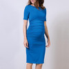 Maternity Short Sleeve Knee-Length Dress