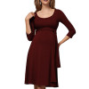 Maternity Multifunctional Nursing Short Dress