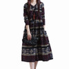 Maternity Dresses for Pregnant Women Vintage Dress for Pregnant Autumn Winter Loose Maternity Clothing Pregnancy Clothes