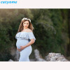 Maternity Dress Photography Props Pregnancy Maxi Clothes Maternity photography Princess Maternity Women Shoot Props Long Dress