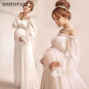 Maternity clothes vestidos 2017 summer white long dress Maternity Photography Props Elegant Pregnancy Clothes Maternity Dresses