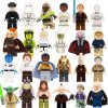 Star Wars building blocks Luke Skywalker Yoda Han Solo Leia Gungan k-3po Thrawn Shaak Ti figures DIY bricks toys for children