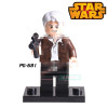 Star Wars Diy figures Luke Skywalker Han Solo Anakin Jedi Knight Aayla Secura Obi-Wan Bricks Building Blocks Kids Toys PG8034