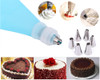 Special Hot 8 in 1 Silicone Reusable Cake Piping Bag Icing Cream Pastry Decorating Tool Decorating Tip Sets Kitchen Accessories