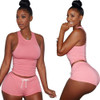 Special design ladies sexy jumpsuit waist cut out bodycon jumpsuit shorts bodysuit women rompers 3147