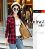 SPARSHINE Women's Plaid Shirt 20 Colors Flannel Thick Warm Female Long Sleeve Tops M-XXL Winter Check Blouse Blusas Femininas