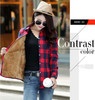 SPARSHINE Women's Plaid Shirt 20 Colors Flannel Thick Warm Female Long Sleeve Tops M-XXL Winter Check Blouse Blusas Femininas