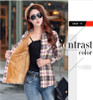 SPARSHINE Women's Plaid Shirt 20 Colors Flannel Thick Warm Female Long Sleeve Tops M-XXL Winter Check Blouse Blusas Femininas