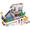 2017 New Friends Series Livi's Pop Star House Building Blocks Compatible with LegoINGly Friends Andrea With Two Figures Toy