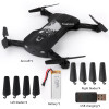 2017 New Foldable Mini Selfie Drone Folding Aerial Four-axis Aircraft WIFI Phone Control RC Helicopter Drone
