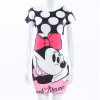 2017 New Fashion Women Summer Plus Size S-3XL Short Sleeve Slim Bodycon Cartoon Mouse Print Sexy Mini Dress Vestido Curto Cortos