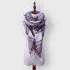 2017 New Fashion Winter Scarf For Women Scarves Warm Shawls Luxury Brand Wrap Plaid Blanket Scarf Wool Cashmere Foulard Long