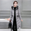 2017 New Fashion Winter jackets and coat Down Jacket Hooded Cotton Fur Collar long coat Women Warm Outwear Plus Size