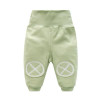 Autumn 2018 Children Cotton Pants Boys And Girls High Waist Trousers Long Baby Boy Pants Baby Newborn Pants