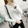 Autumn 2017 Fashion winter women turtleneck long-sleeve knitted sweater female knitted pullover solid basic warm women clothing