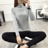 Autumn 2017 Fashion winter women turtleneck long-sleeve knitted sweater female knitted pullover solid basic warm women clothing
