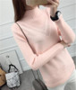 Autumn 2017 Fashion winter women turtleneck long-sleeve knitted sweater female knitted pullover solid basic warm women clothing