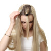 24" 170g U-Part  One Piece Clip On Hair Extensions Straight & Wavy Ombre Full Head Long Natural Synthetic Hairpieces