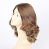 Long Wavy European Human Hair Silk Top Jewish Women Wigs For White Women #6 Brown