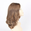 Long Wavy European Human Hair Silk Top Jewish Women Wigs For White Women #6 Brown