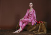 AOHAOLEE  New Fashion Sexy Silk Robe Sets 3 Piece Women's Pajama Sets Dragon Print Women's Sleepwear Babydolls Silk Pajama Sets