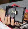 AOEO wallet female genuine leather slim purse for women long and short Ladies handy purses and handbag womens wallets and purses