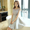 AnXin SH Short Wedding Bridesmaid Dresses Multi-color lace customize  Ruffles lace up Low Bridesmaid Dresses real madred jersey
