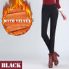 High waist women 2017 Spring slim Winter warm velvet office work pencil pants plus size ladies formal trousers pantalon femme