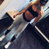 High Waist Leggings Skinny Casual Grey Pants Fashion Women Ladies Workout Leggings Fitness