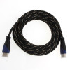 High Speed HDMI Cable Gold Plated Connection with Red, black and white mesh 1080P,0.5m,1m,1.5m,2m,3m,5m,8m,10m,15m