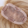 Real Virgin Small Human Hair toppers Extension Lightweight Real Hair Toppers