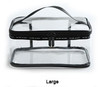 HDWISS Environmental Protection PVC Transparent Cosmetic Bag Women Travel Make up Toiletry Bags Makeup Organizer Case CB0173